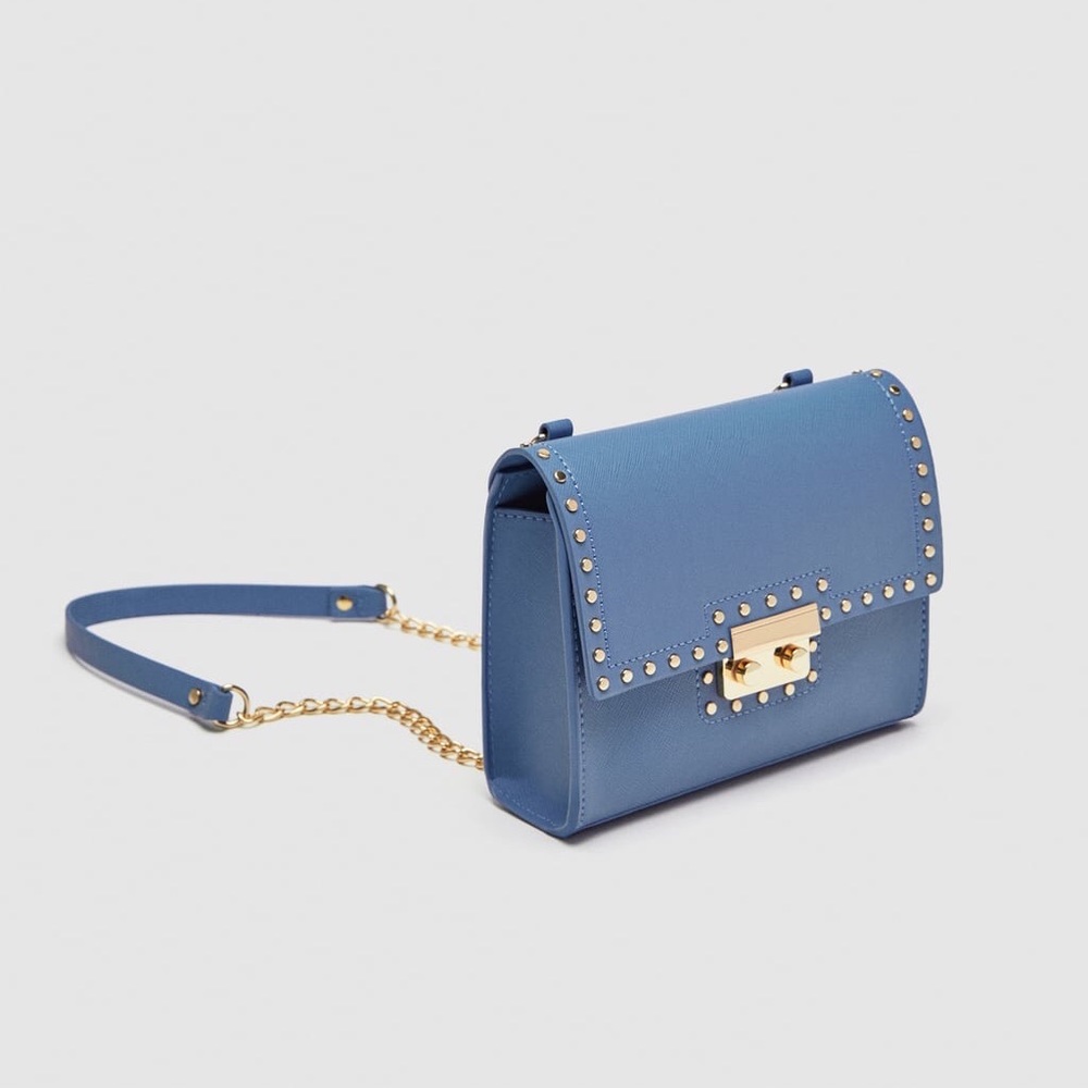 Zara studded crossbody bag